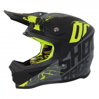 Casque Motocross SHOT Furious Venom Grey Neon Yellow Casque Motocross SHOT Furious Venom Grey Neon Yellow
